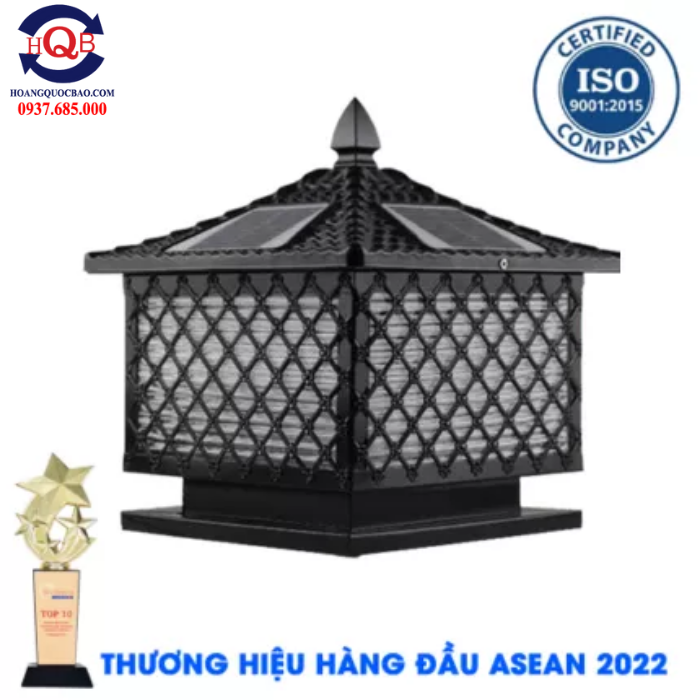 Đèn Trụ Cổng, Sân Vườn Năng Lượng Mặt Trời TT-309B