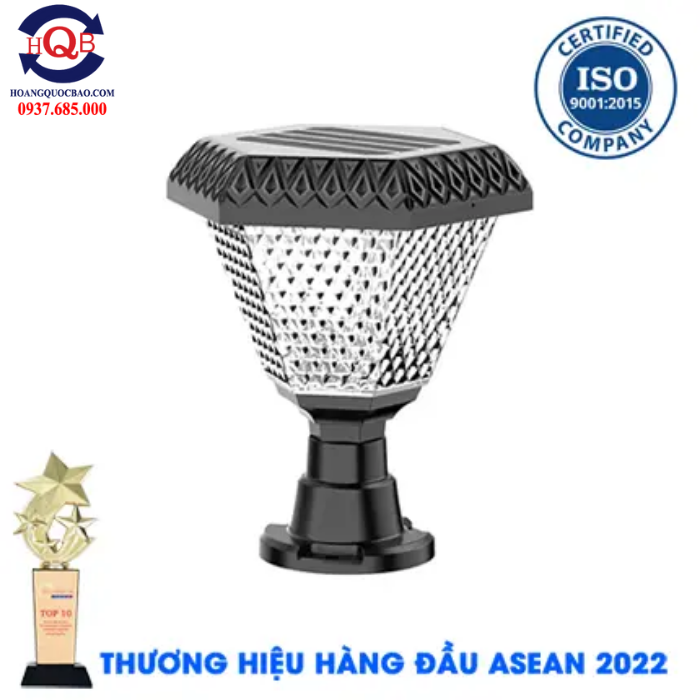 Đèn Trụ Cổng Năng Lượng Mặt Trời 200W