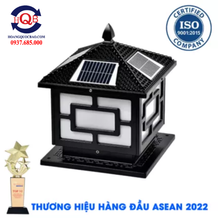 Đèn trụ công năng lượng mặt trời mới nhất 2024(3)