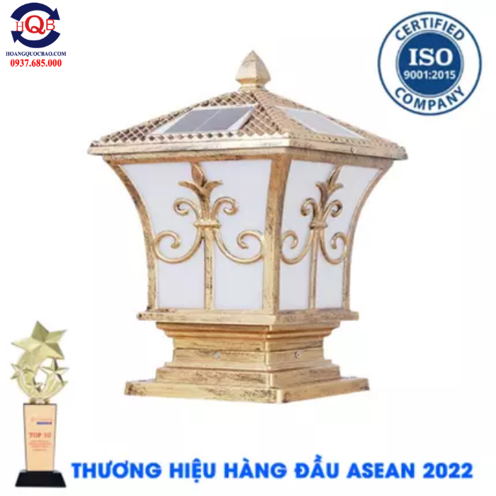 Đèn trụ cổng năng lượng mặt trời TT06 