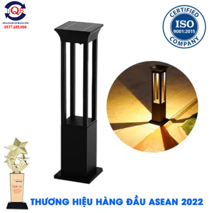 Đèn Trụ Năng Lượng Mặt Trời T4014 Trang Trí Sân Vườn