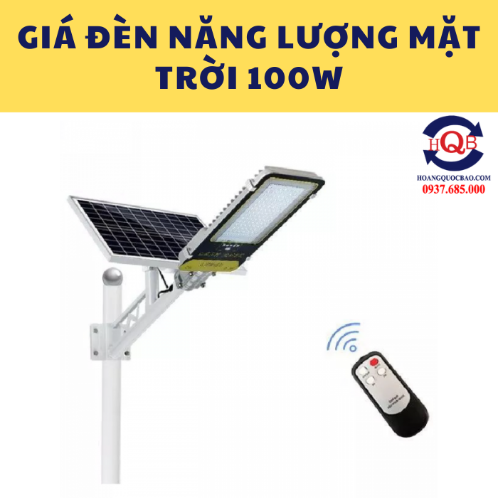 Giá đèn năng lượng mặt trời 100W (1)