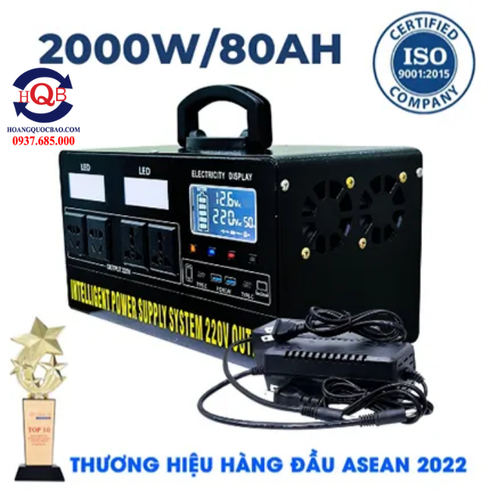 Bộ Lưu Điện, Máy Phát Điện 2000W 80AH