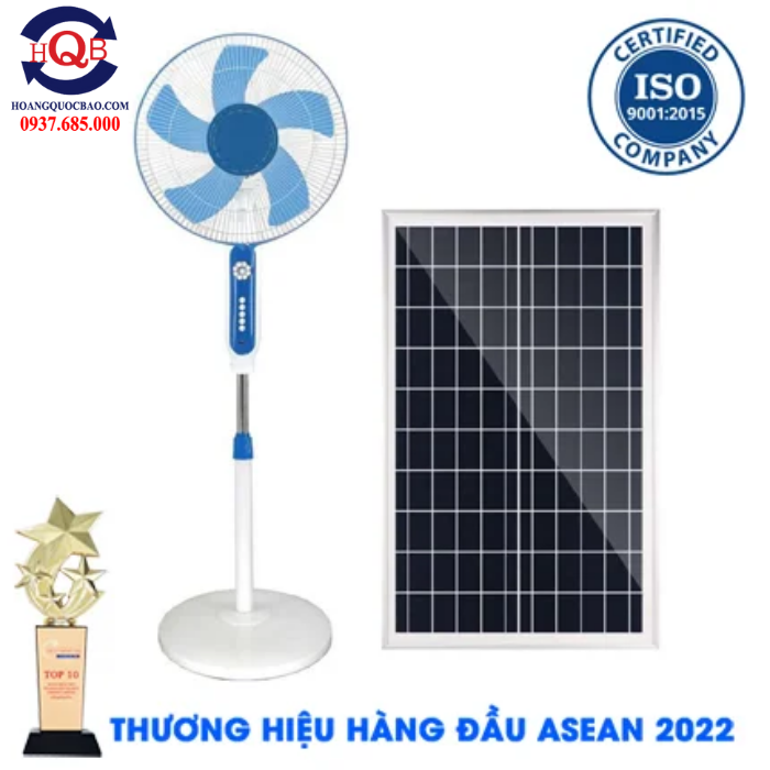 Quạt 25W Năng Lượng Mặt Trời - Quạt năng lượng mặt trời giá rẻ