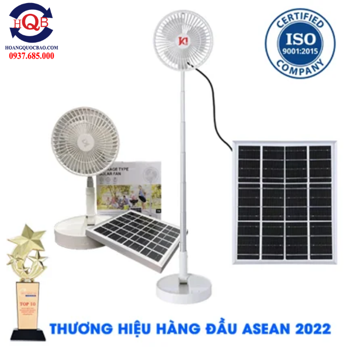 Quạt 5.5W - Quạt Năng Lượng Mặt Trời Jindian JD T8 5.5W