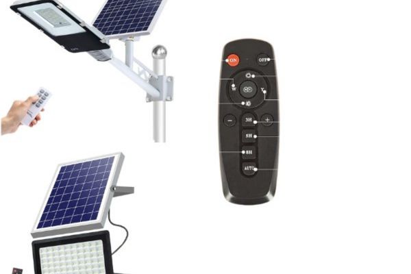 Hướng dẫn sử dụng điều khiển đèn năng lượng mặt trời - màu đen chi tiết