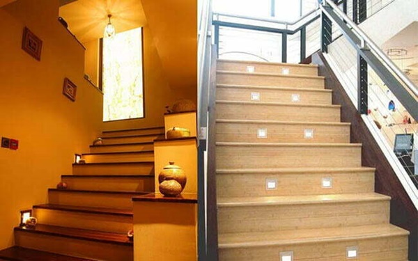 Các mẫu đèn LED chiếu sáng chiếu hắt cầu thang thu hút