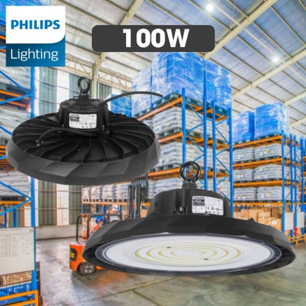 Đèn LED UFO Philips Chip SMD 100W chiếu sáng vượt trội