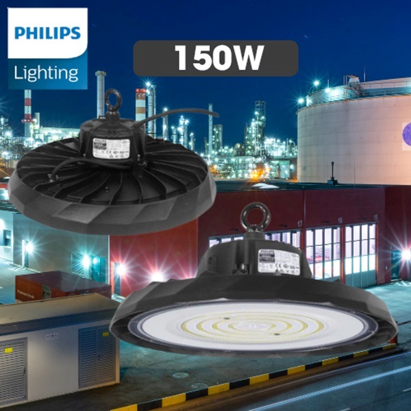 Đèn LED UFO Philips Chip SMD 150W bền bỉ trong môi trường công nghiệp