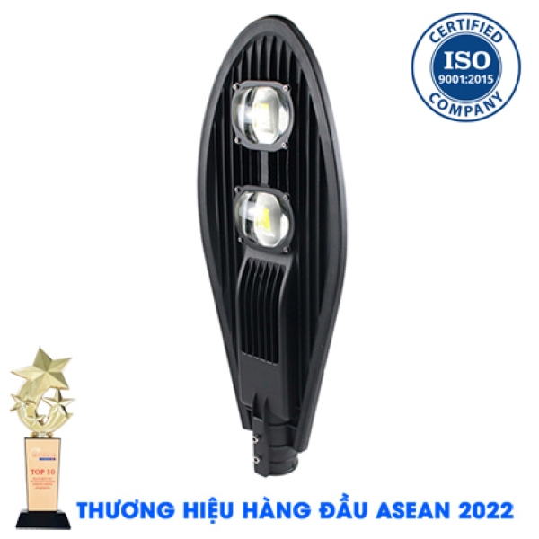 Đèn đường LED 100W ánh sáng vàng 3000K