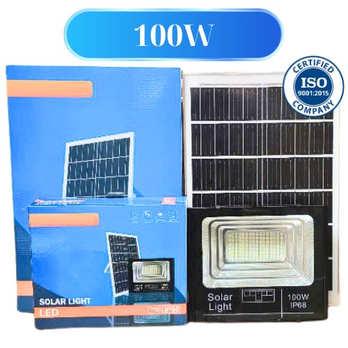 [100W] Đèn Năng Lượng Mặt Trời 100W Giá Rẻ