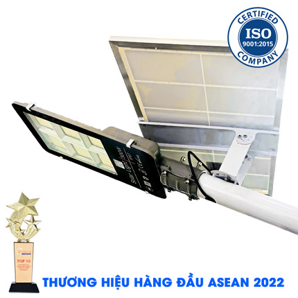 [FLT 300] Đèn đường 300W năng lượng mặt trời KUNGFU SOLAR FLT 300