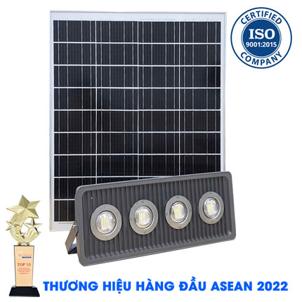 [JD - V1200L] Đèn 1200W năng lượng mặt trời sạc nhanh MPPT - Đèn pha cốc 1200W