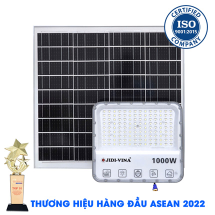 [JD 1000MPPT] Đèn năng lượng mặt Trời 1000W sạc MPPT hiệu suất cao siêu sáng