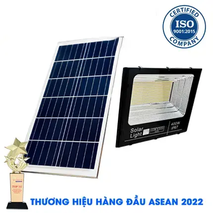 [KF - 83400] Đèn 400W Năng Lượng Mặt Trời KUNGFU SOLAR KF - 83400