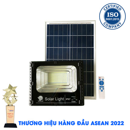 [LED-8800] Đèn 100W Năng Lượng Mặt Trời KUNGFU SOLAR LED -8800