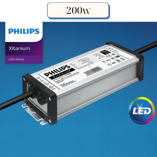BỘ NGUỒN/DRIVER ĐÈN LED PHILIPS XITANIUM 200W/Xi EP LV 200W 3.0–6.7A WL I195