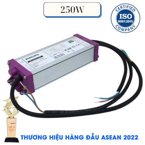 BỘ NGUỒN/DRIVER ĐÈN LED PHILIPS XITANIUM 200W/Xi LP 250W 0.3–1.05A S1 WL I215