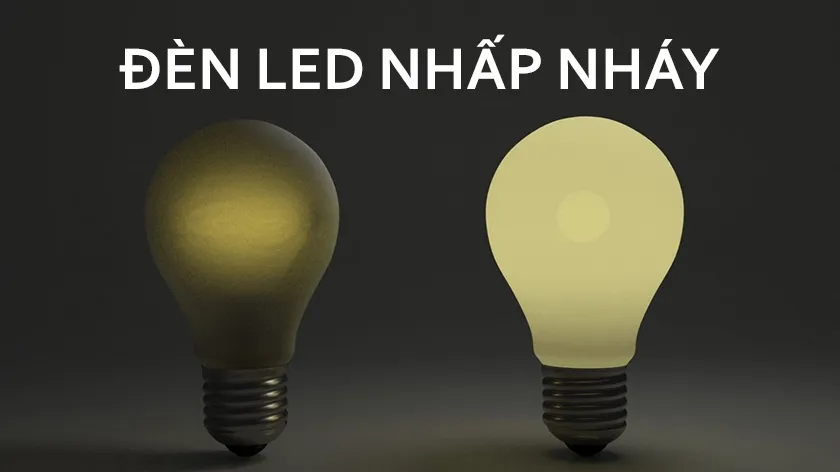 Cách khắc phục sự cố đèn LED nhấp nháy, nhanh hỏng