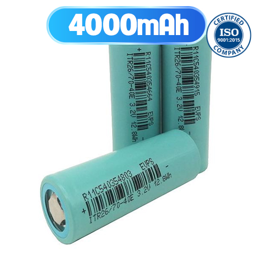 Cell pin lithium 3.2V EVPS 26700 4000mAh