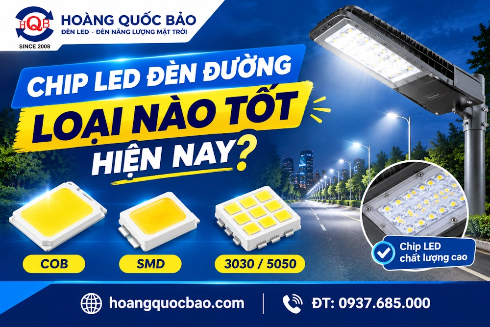 Chip LED đèn đường loại nào tốt hiện nay