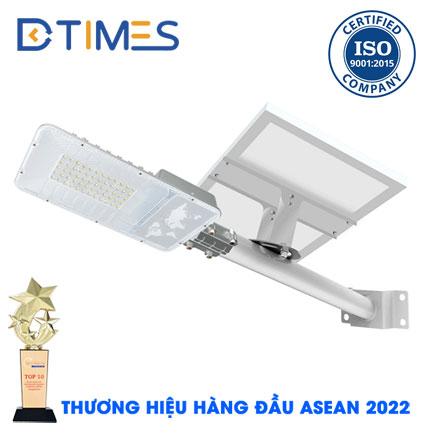 DCTIMES LD-OLJM1.0 - Đèn đường 20W tấm pin 30W năng lượng mặt trời