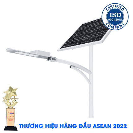 DCTIMES LD-OTL1.0 - Đèn đường 36W năng lượng mặt trời tấm pin Mono 80W