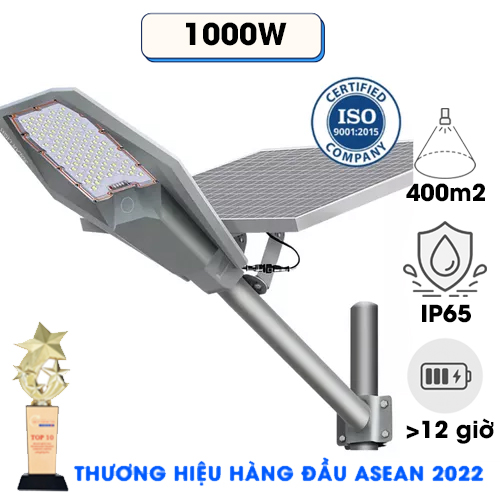 Đèn 1000W - Đèn phi thuyền năng lượng mặt trời 1000W chính hãng
