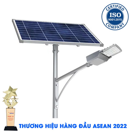 Đèn 15W năng lượng mặt trời All In Two SOLO-D 15W 5700 màu xám KY-E-BGD-002-C6