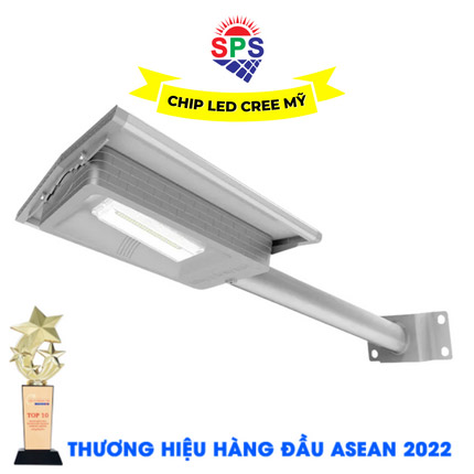 Đèn 300W Liền Thể Năng Lượng Mặt Trời Cao Cấp SPS Không Cảm Biến Chuyển Động Chip LED Mỹ