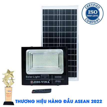 Đèn 300W Năng Lượng Mặt Trời JD 300W MONO JIDI-VINA