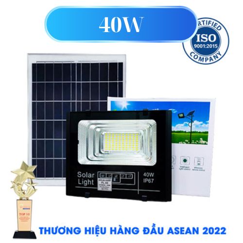 ĐÈN 40W NĂNG LƯỢNG MẶT TRỜI - ĐÈN NĂNG LƯỢNG MẶT TRỜI 40W Chỉ 590K - Solar Light TOPSOLAR 40W