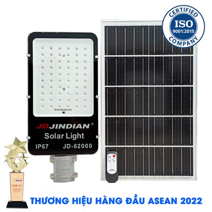 Đèn 500W JD-62000 - Đèn Đường Năng Lượng Mặt Trời Jindian 500W JD-62000
