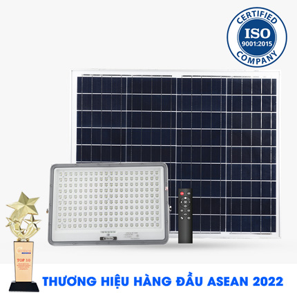 Đèn chiếu pha 150W năng lượng mặt trời CP02.SL.RF 150W