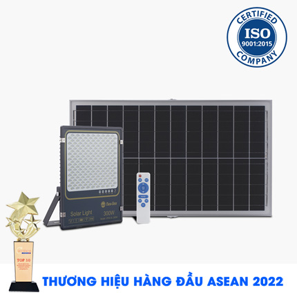 Đèn chiếu pha 300W năng lượng mặt trời CP03.SL 300W