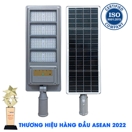Đèn đường 500W năng lượng mặt trời Hybrid AC JIDI-VINA công nghệ mới JD 29500VN
