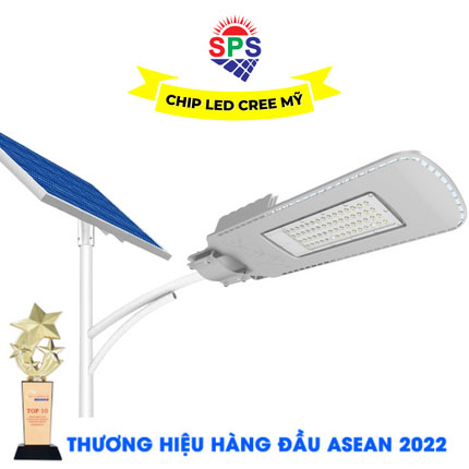 Đèn Đường 1000W Năng Lượng Mặt Trời Cao Cấp SPS Chip LED Mỹ Bảo Hành 3 Năm Mẫu Mới