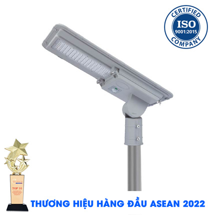 Đèn đường 30W năng lượng mặt trời CSD02.SL.RF.RAD 30W
