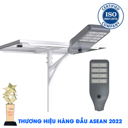 Đèn Đường Cao Cấp 80W Năng Lượng Mặt Trời Chuyên Công Trình Dự Án