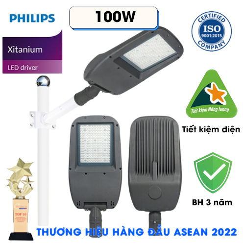 Đèn Đường Led Philips 100W Sử Dụng Driver Philips - Đèn Đường Cao Áp 100W