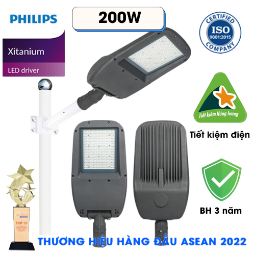 Đèn Đường Led Philips 200W Sử Dụng Driver Philips - Đèn Đường Cao Áp 200W