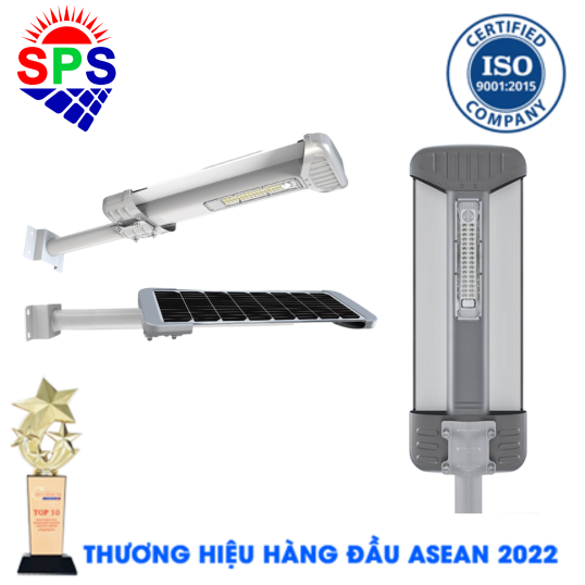 ĐÈN ĐƯỜNG LIỀN THỂ 200W SPS NĂNG LƯỢNG MẶT TRỜI - BẢO HÀNH 3 NĂM
