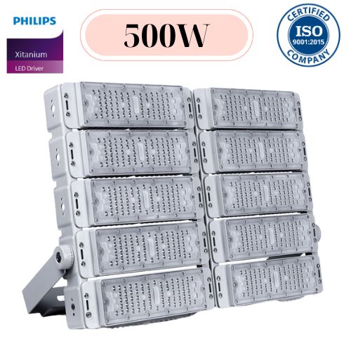 Đèn led 500W DRIVER PHILIPS - Đèn sân cầu lông, sân tennis, sân bóng, sân pickleball
