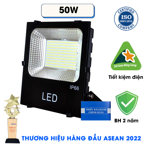 Đèn LED 50W IP66 Ngoài Trời Cao Cấp Giá Tốt