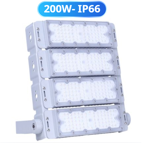 Đèn Led Cao Áp 200W Chuyên Dùng Sân Tennis, Pickleball, Sân Bóng, Chip Led Philips
