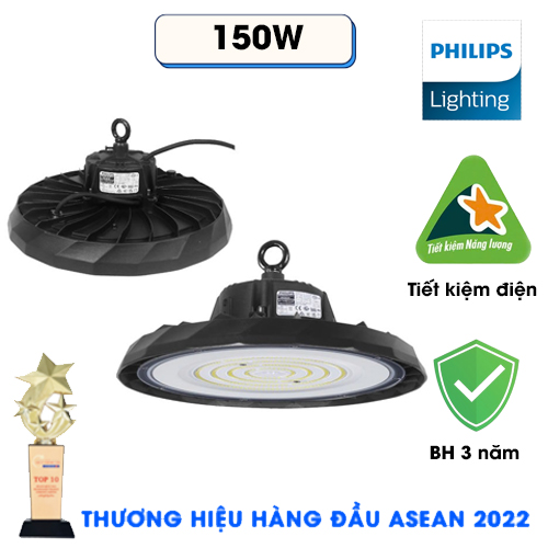 Đèn led nhà xưởng UFO Philips 150W.Bảo hành chính hãng 3 năm