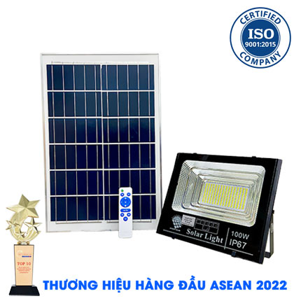 [KF - 83100] Đèn năng lượng mặt trời 100W KUNGFU SOLAR KF - 83100