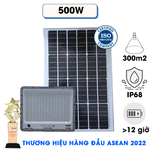 Đèn năng lượng mặt trời 500W KF-86500