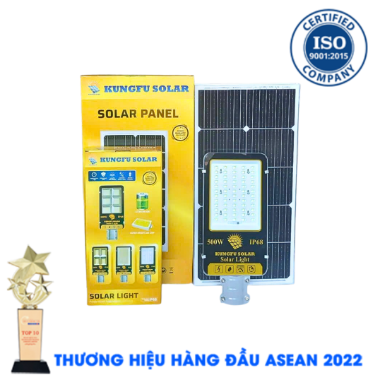 Đèn Năng Lượng Mặt Trời 500W KUNGFU SOLAR - KF 76500