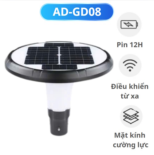 Đèn năng lượng mặt trời AD-GD08